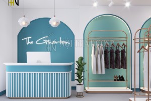Cùng chiêm ngưỡng cặp song sinh thiết kế shop thời trang Grantan duyên dáng